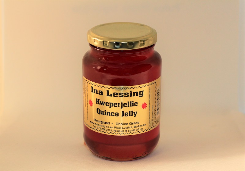 Ina Lessing Quince Jelly